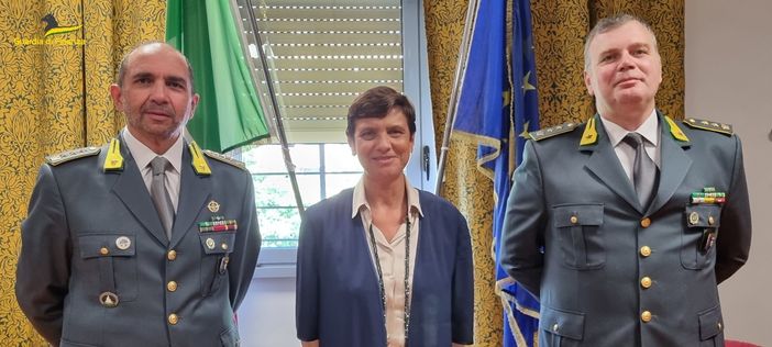 Il nuovo Questore in visita al comando della Guardia di Finanza: il punto sulle operazioni più importanti del 2023