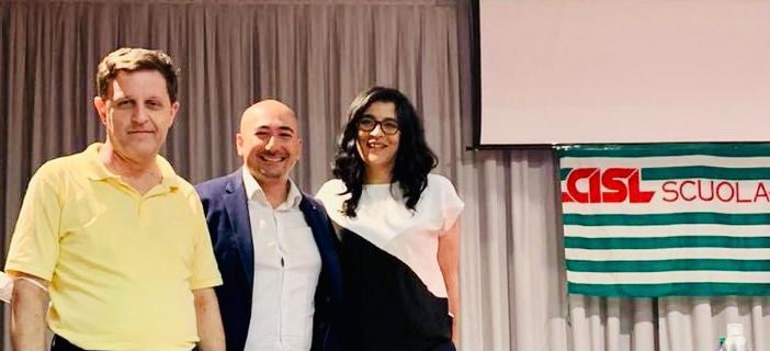 Nella foto, da sinistra: Federico De Martino, Carlo Cervi e Paola Usai