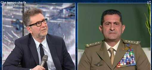 Il Generale Figliuolo intervistato ieri sera da Fabio Fazio Il Generale Figliuolo intervistato ieri sera da Fabio Fazio