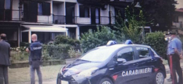 Un frame del video dei Carabinieri
