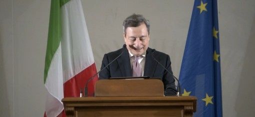 Il premier Mario Draghi