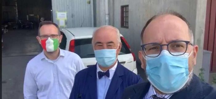 Il sindaco di Asti Maurizio Rasero in visita al Mercato ortofrutticolo [VIDEO]