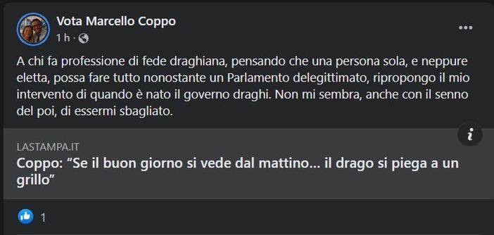 Marcello Coppo, vicesindaco di Asti