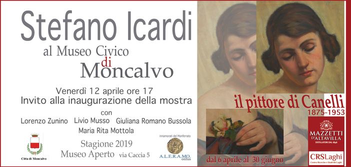 La mostra dedicata a Stefano Icardi arriva al Museo Civico di Moncalvo