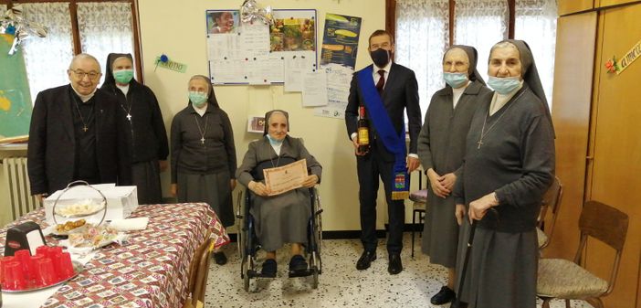 Nizza Monferrato: festeggiati i 100 anni di Suor Franca Mengoli