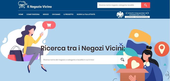 Emergenza coronavirus: il gruppo giovani di Confcommercio Asti ha aderito a ilnegoziovicino.it