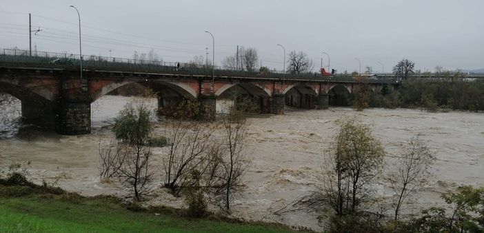 Il fiume Tanaro ad Asti