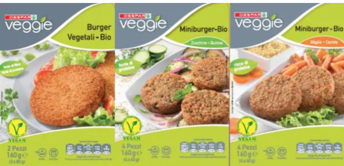 Ancora richiami per l’ossido di etilene, interessati burger e cotolette vegetali