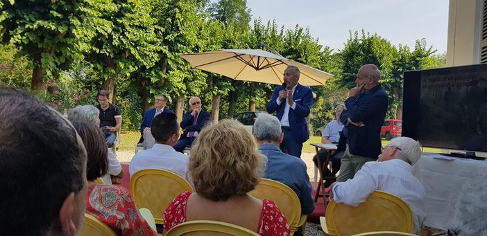 Un momento del convegno di ieri a Tigliole Un momento del convegno di ieri a Tigliole