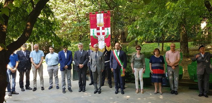 Un momento della cerimonia dello scorso anno Un momento della cerimonia dello scorso anno