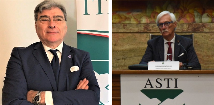 Santino Taverna (foto a sinistra) e Enrico Fenoglio Santino Taverna (foto a sinistra) e Enrico Fenoglio