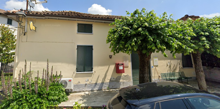 L'ufficio postale oggetto di ristrutturazione