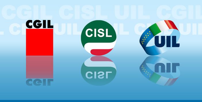 Loghi CGIL, CISL e UIL
