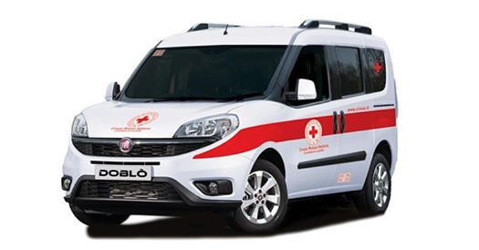 Mezzo per disabili Croce Rossa