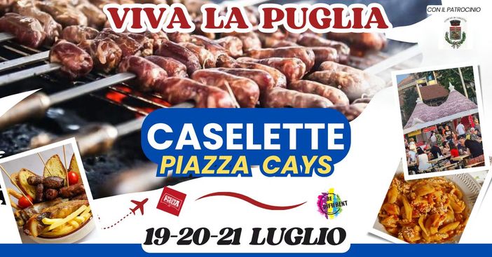 Caselette (TO): arriva “Viva la Puglia” Caselette (TO): arriva “Viva la Puglia”