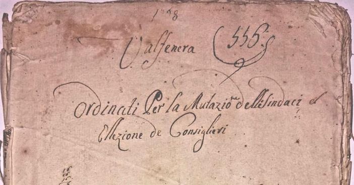 Un registro storico torna a casa: recuperati i verbali del Settecento di Valfenera