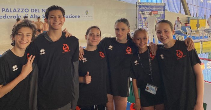 Campionati regionali di nuoto: medaglie per la ValleBelbo sport tra gli esordienti A