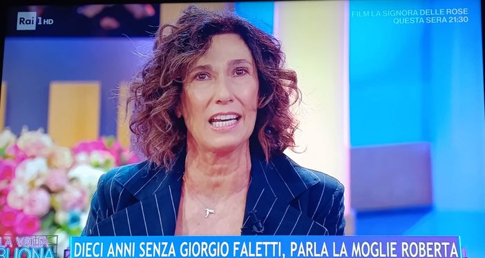 Roberta Bellesini Faletti, oggi ospite di Caterina Balivo