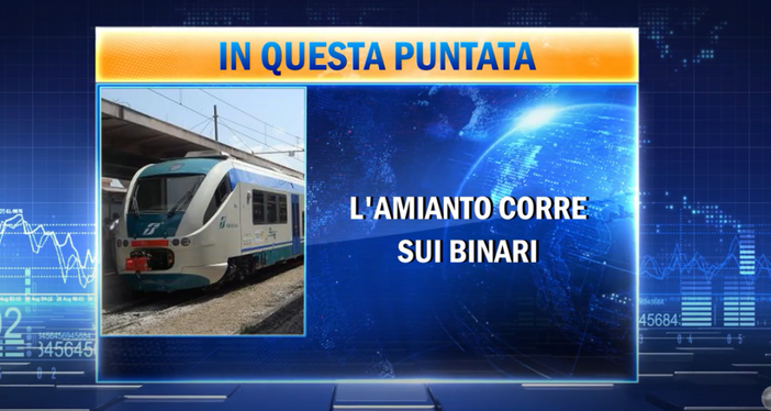 L’amianto corre sui binari