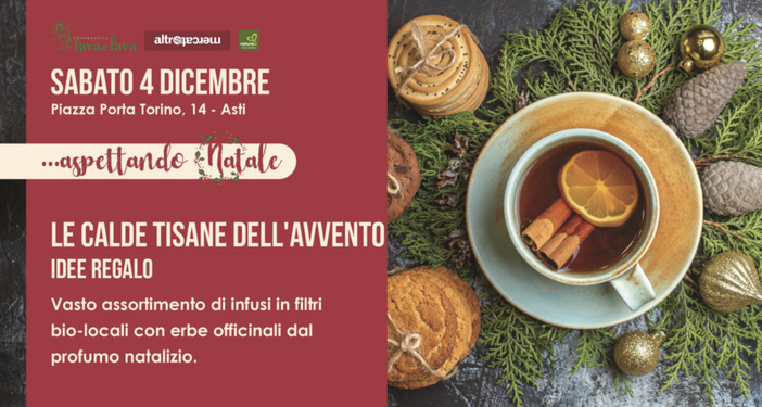Domani in casa Rava e Fava una giornata dedicata alle tisane tradizionali dell'Avvento Domani in casa Rava e Fava una giornata dedicata alle tisane tradizionali dell'Avvento