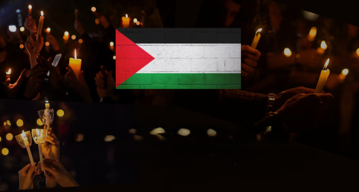 Sanitari in piazza per la Palestina, l'Italia si illumina per Gaza