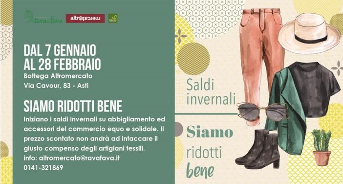 Locandina saldi Rava e Fava