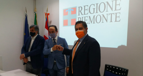 Alberto Cirio e Giovanni Toti