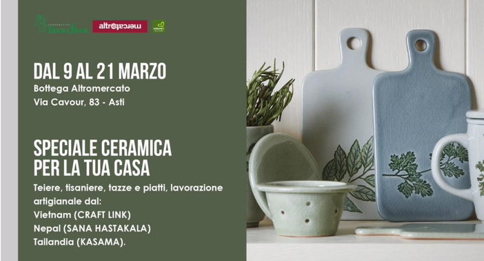 Dal 9 al 21 marzo da Rava e Fava focus sull'artigianato in ceramica per la casa Dal 9 al 21 marzo da Rava e Fava focus sull'artigianato in ceramica per la casa