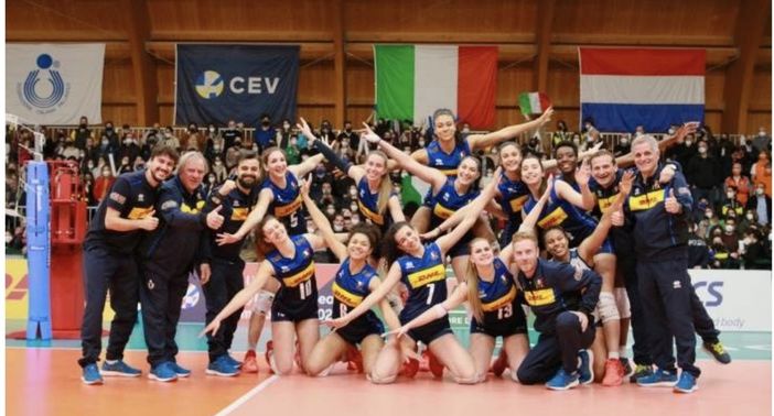 Volley: l’Italia under 19 ‘stacca il biglietto’ per gli Europei