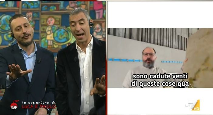 Un momento della copertina Un momento della copertina