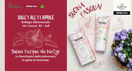 Fino all'11 aprile alla Bottega Rava e Fava "Natyr", particolare linea all'Ibisco Fino all'11 aprile alla Bottega Rava e Fava "Natyr", particolare linea all'Ibisco