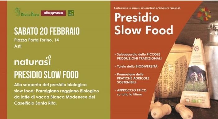 Locandina giornata Parmigiano Reggiano vacca bianca Locandina giornata Parmigiano Reggiano vacca bianca