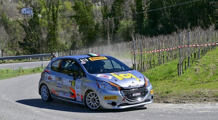 (Foto Elio Magnano)  Sergio Patetta e Alessandro Alocco - Peugeot 208 Rally 4 R2