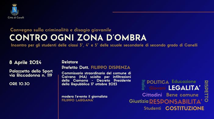 La locandina del convegno