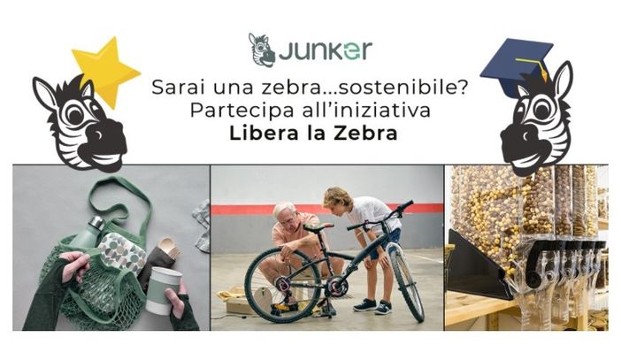 Un'immagine promozionale della Campagna &quot;Libera la zebra&quot;