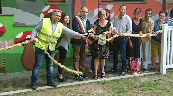 Inaugurato il nuovo giardino sensoriale del nido comunale "La Coccinella"