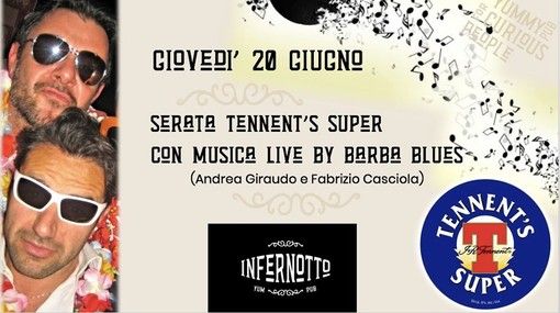 Speciale serata di musica live all'Infernotto di Cuneo con i "Barba Blues" Speciale serata di musica live all'Infernotto di Cuneo con i "Barba Blues"