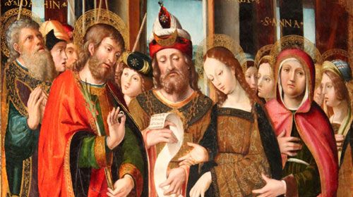 Genealogia della Vergine e Santi