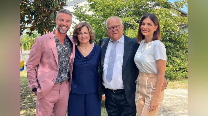 Foto tratte dal profilo Fb del conduttore e attore