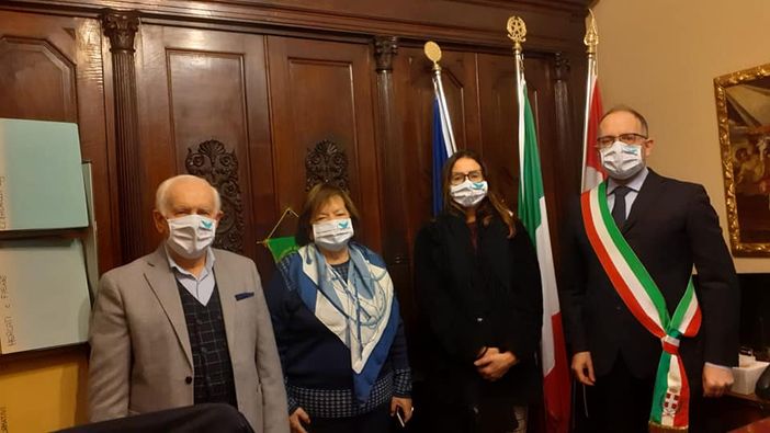 Ricevuta dall'Amministrazione in Municipio l'associazione Con Te OdV Ricevuta dall'Amministrazione in Municipio l'associazione Con Te OdV