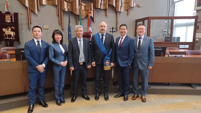 Ricevuta anche in Provincia la delegazione dell’Associazione Immigrati Cinesi Uniti in Piemonte