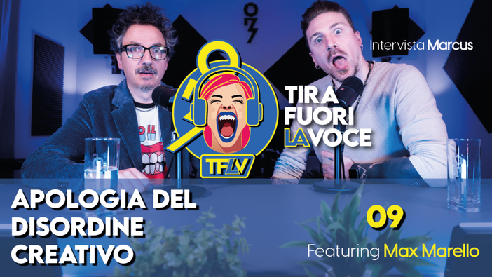 Da sx: Marello e Malusa in studio di registrazione