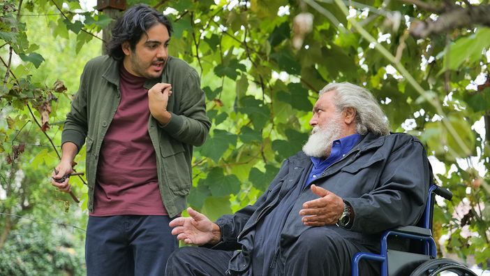 Max Angioni e Diego Abatantuono in "Esprimi un Desiderio"