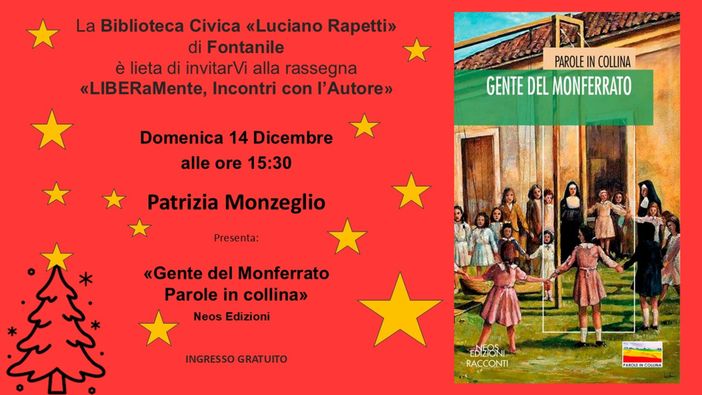 Storie e memorie tra le colline: Patrizia Monzeglio porta la "Gente del Monferrato" a Fontanile Storie e memorie tra le colline: Patrizia Monzeglio porta la "Gente del Monferrato" a Fontanile