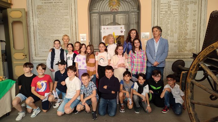 Una foto di gruppo degli "Alfieri" Una foto di gruppo degli "Alfieri"