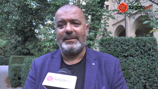 Giorgio Felici, presidente di Confartigianato Piemonte, ritratto al microfono di Targato CN (altra Testata del nostro gruppo editoriale)