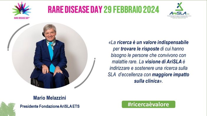 Oggi è la Giornata delle Malattie rare: Arisla lancia la campagna social "Ricerca è valore" Oggi è la Giornata delle Malattie rare: Arisla lancia la campagna social "Ricerca è valore"