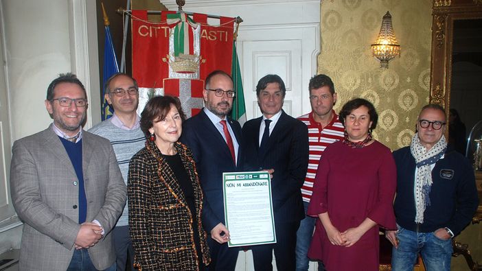 Un momento della presentazione del progetto