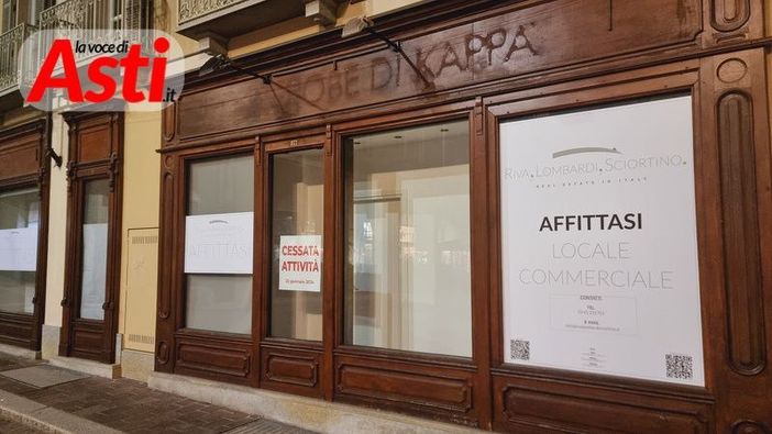 Non solo Kasanova: in piazza San Secondo chiude anche Robe di Kappa