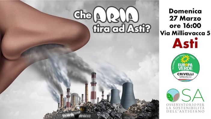 "Che aria tira ad Asti?", lo chiede il forum di Europa Verde "Che aria tira ad Asti?", lo chiede il forum di Europa Verde